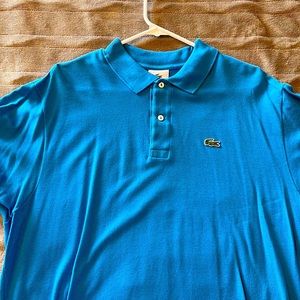 Men’s Blue Lacoste Polo Shirt